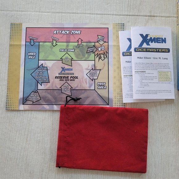 Wizkids Uncanny X-Men Dice Masters Color Cards 303 Dice - Picture 7 of 8